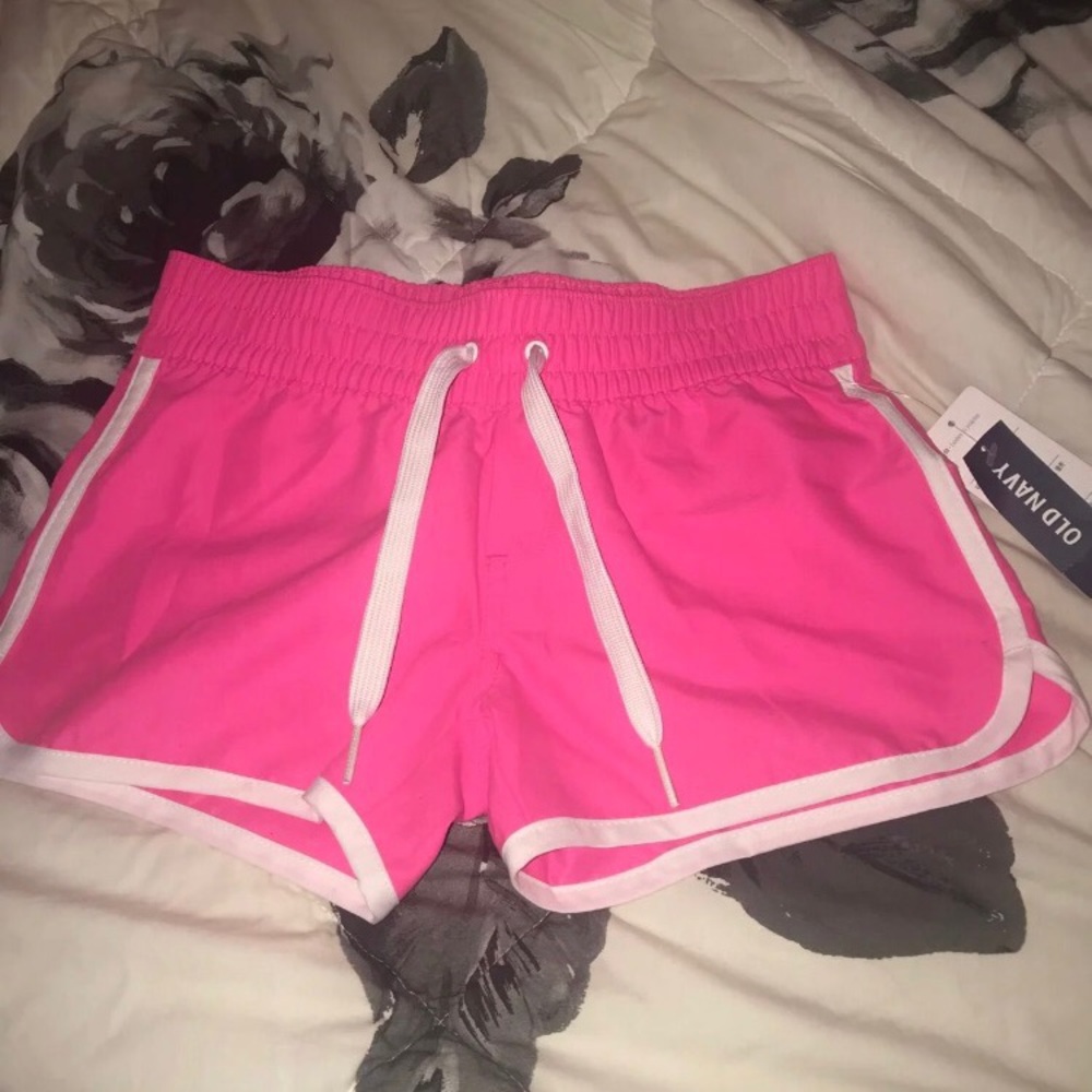 NWT pink athletic shorts old navy
